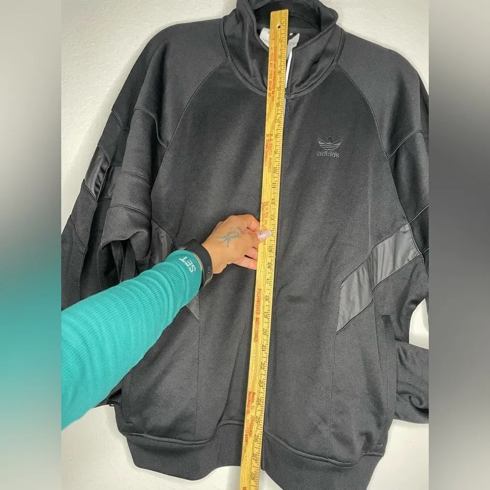 Adidas Men's Black Zip-Up Sweater